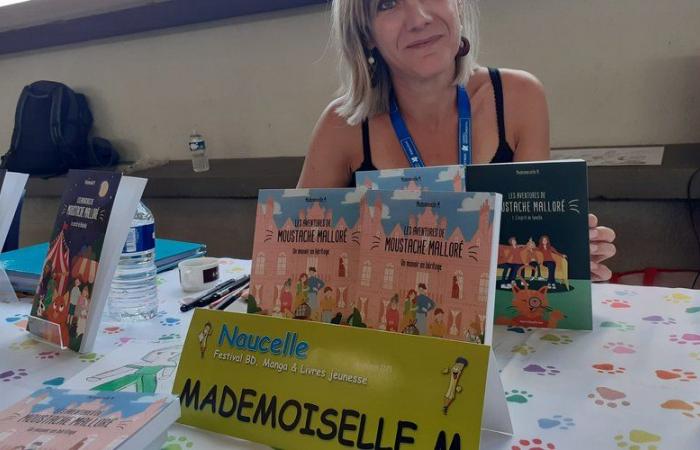 La Decazevilloise « Mademoiselle M » veut inciter les jeunes à lire