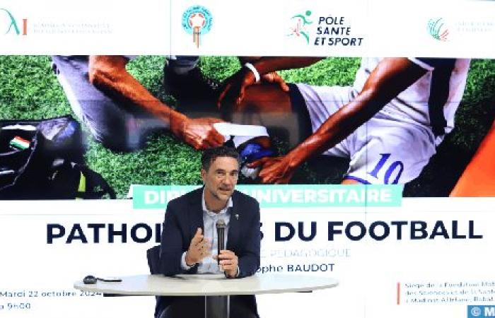 La Fondation Mohammed VI pour les Sciences et la Santé lance le premier diplôme en Pathologies du Football au Maroc