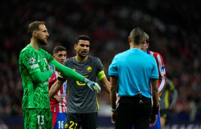 Pour Benjamin André, le penalty lillois est justifié – C1 – J3 – Atlético-LOSC (1-3)