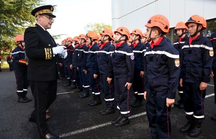 EN IMAGES. Les Jeunes Sapeurs Pompiers du Tarn à l’honneur au siège du SDIS 81