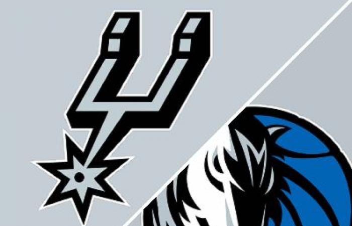 Mavericks 120-109 Spurs (25 octobre 2024) Récapitulatif du match