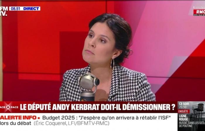 Apolline de Malherbe exaspérée sur BFMTV par le député LFI devant elle