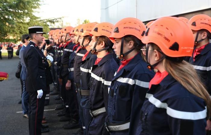 EN IMAGES. Les Jeunes Sapeurs Pompiers du Tarn à l’honneur au siège du SDIS 81