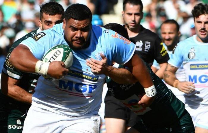 “Il lui manque encore le corps athlétique et physique”, prévient l’entraîneur bayonnais de Tevita Tatafu.