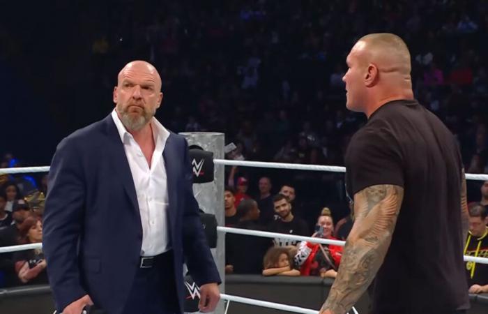 Triple H officialise le match contre Randy Orton