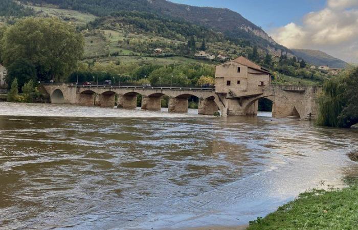 le tronçon du Haut-Tarn placé en alerte jaune crue