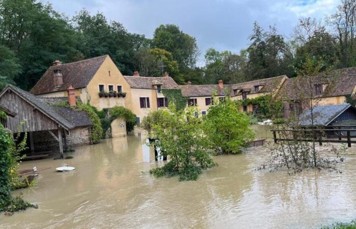 la maison Elsa Triolet-Aragon frappée de plein fouet par les inondations, de nombreux livres endommagés