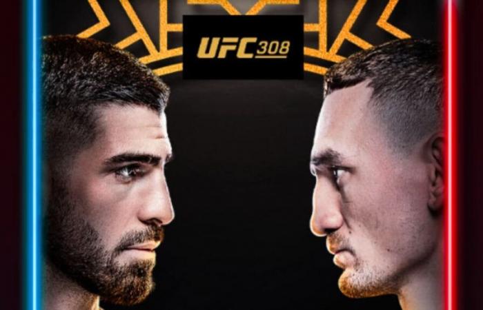 à quelle heure et sur quelle chaîne regarder le combat de l’UFC 308 en direct ?