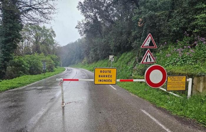 la pluie se déplacera vers la région Paca, les routes seront fermées