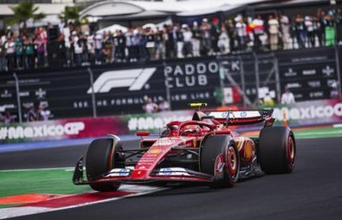 Carlos Sainz décroche la pole position au Grand Prix du Mexique