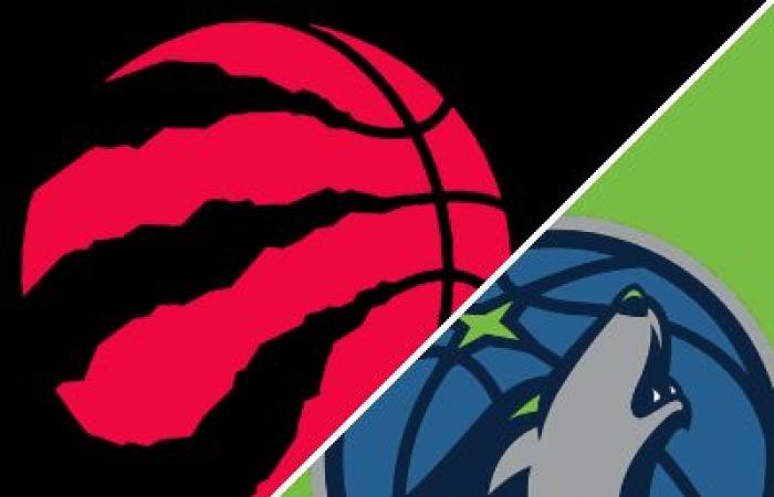 Timberwolves 112-101 Raptors (26 octobre 2024) Récapitulatif du match