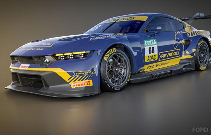 Le Haupt Racing Team (HRT) utilisera une Ford Mustang GT3 en 2025