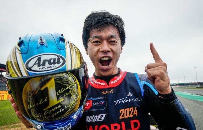 Ogura est sacré Champion du Monde Moto2™