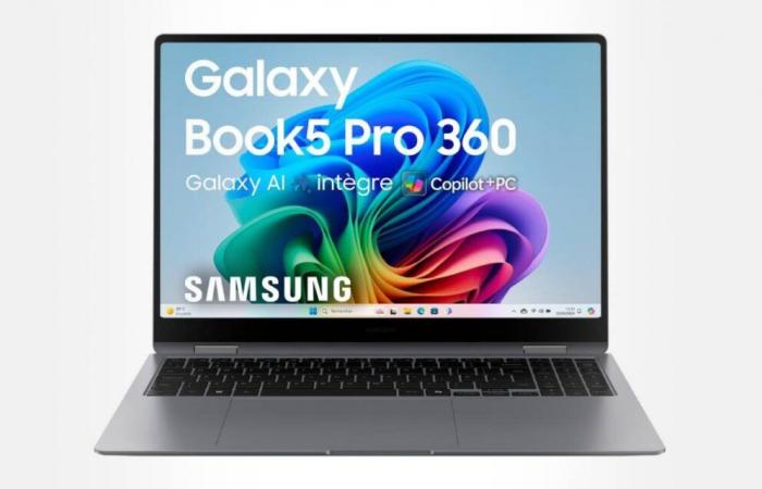 Le puissant Galaxy Book5 Pro 360 est à prix cassé sur la boutique Samsung