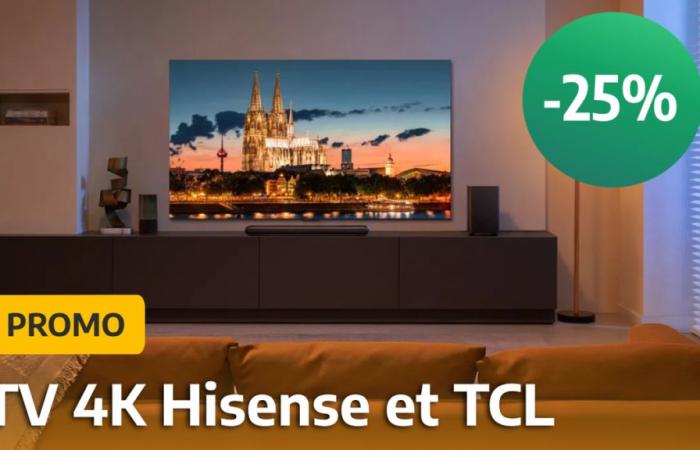 La Fnac et Darty baissent les prix sur les TV TCL et Hisense 4K si vous remplissez cette condition !