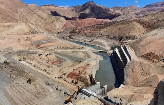 Les travaux de construction du barrage Ait Zayat à Al Haouz sont à un stade avancé