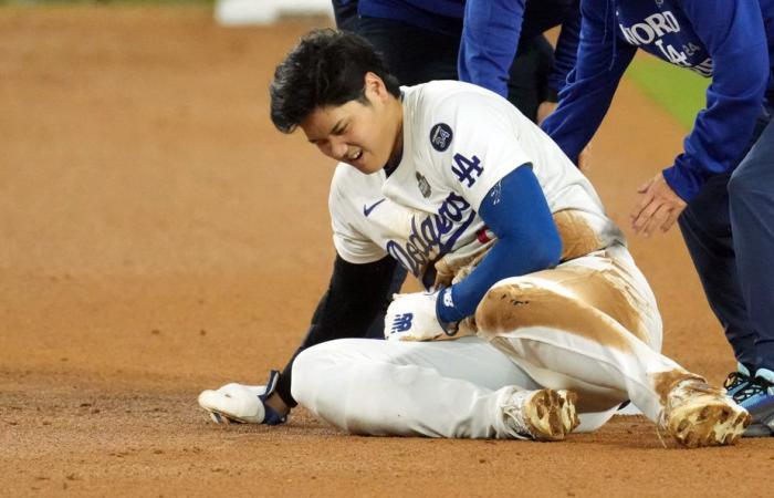 Série mondiale | Les Dodgers remportent le deuxième match mais perdent Shohei Ohtani