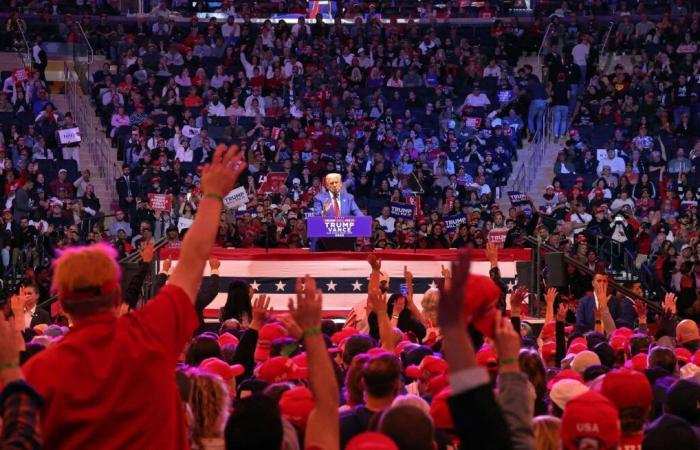 Donald Trump attendu au Madison Square Garden, Kamala Harris en tournée à Philadelphie