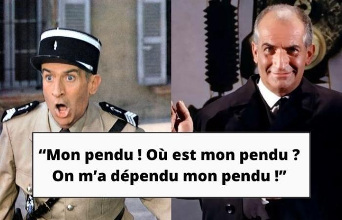 Ces 10 lignes viennent de la saga Gendarme ou Fantômas ?