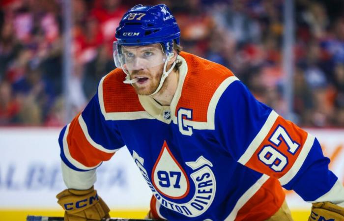 Connor McDavid quitte le match contre les Blue Jackets