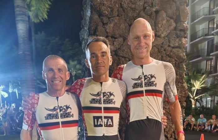 3 Creusotin a participé à l’Ironman d’Hawaï