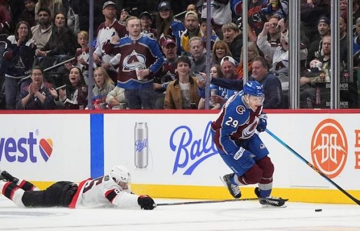 L’Avalanche tient bon face aux Sénateurs malgré une fin de match folle