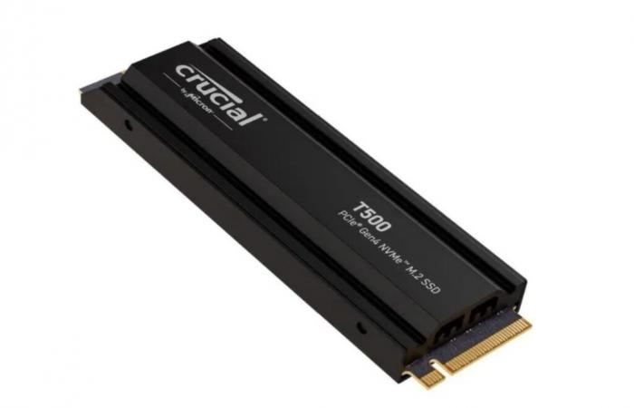 Compatible PS5, le SSD MVNe Crucial T500 2 To a un prix INSANE sur Amazon