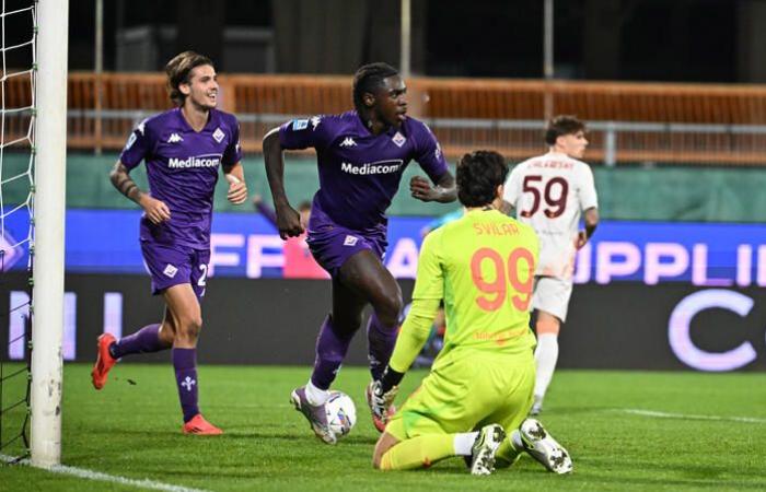 Serie A : Fiorentina-Rome 5-1 – Football