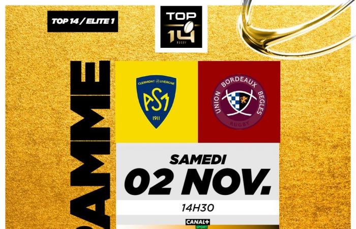 La direction clermontoise pour une première historique – Actualités – Union Bordeaux Bègles (UBB Rugby)