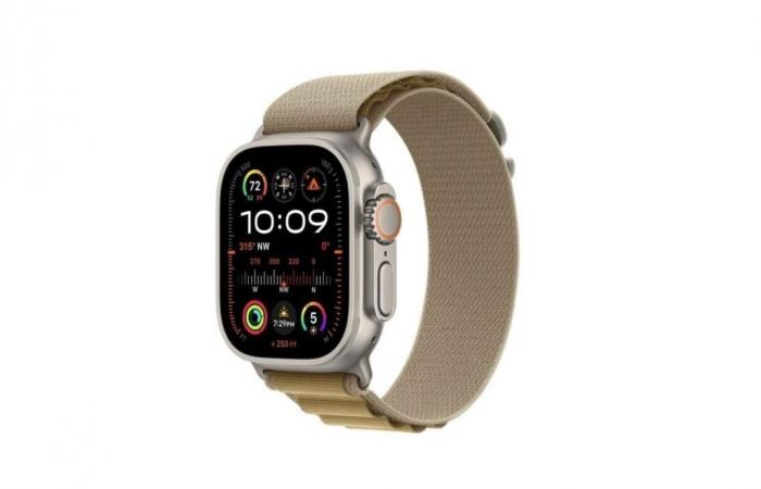 Jamais en promotion, l’Apple Watch Ultra 2 voit son prix baisser drastiquement