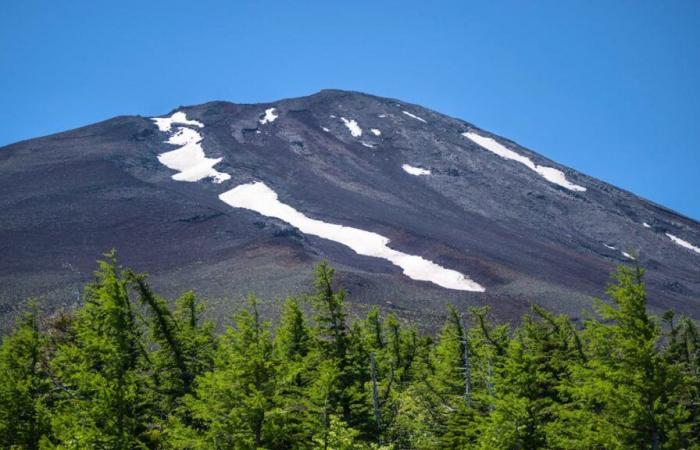 Toujours pas de neige sur le Mont Fuji, un record