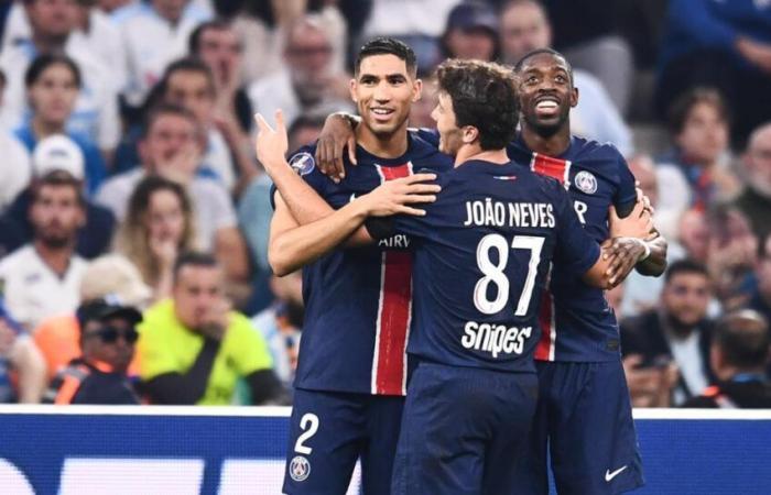 les chambrages d’Hakimi et Marquinhos au Vélodrome