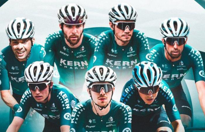 Vélo. Route – L’équipe Kern Pharma dit au revoir à sept de ses coureurs