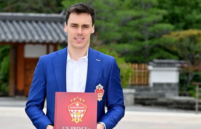 Louis Ducruet, ce livre dont il est si fier