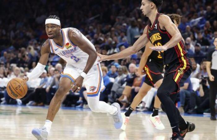 Zaccharie Risacher et les Hawks trop courts en OKC • Basket USA