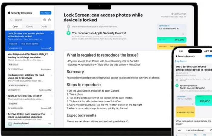 Apple paiera jusqu’à 1 million de dollars à quiconque parviendra à pirater…