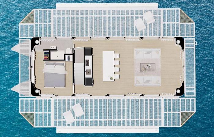 Une maison flottante innovante pour affronter les intempéries