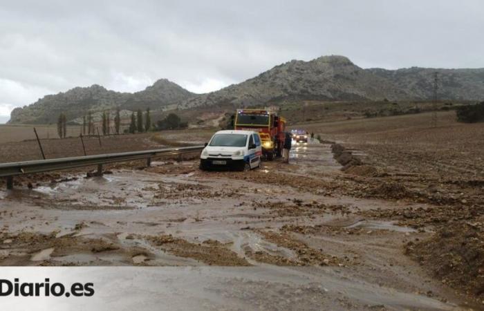 La tempête qui maintient une grande partie de la péninsule en alerte en raison de fortes pluies, en images