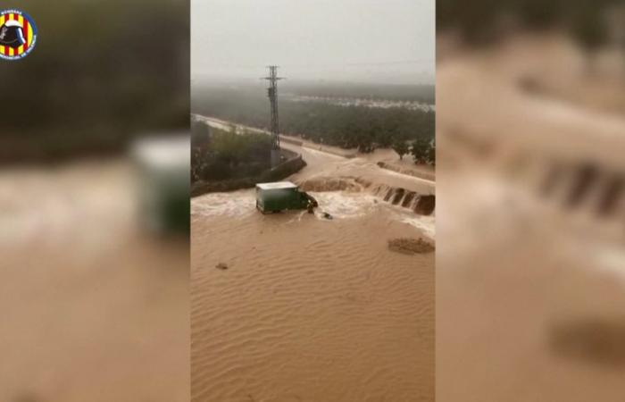 plusieurs corps retrouvés après de violentes inondations dans la région de Valence