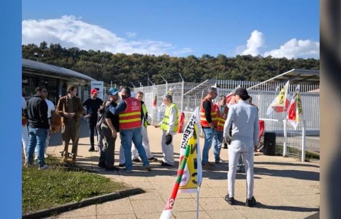 dernier jour de grève des salariés du site Sanofi de Sisteron