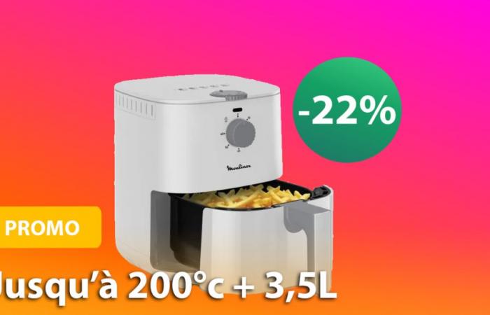 cette promotion sur la Moulinex Easy Fry fait baisser le prix de la friteuse sans huile à -22%