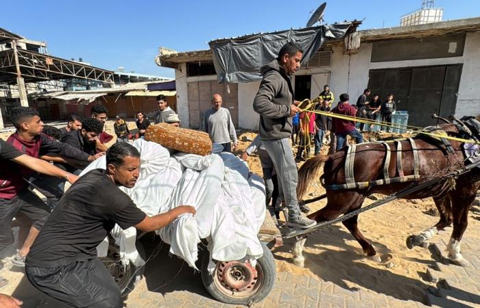 Une frappe dans le nord de Gaza fait près de 100 morts