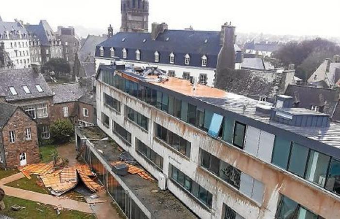 à Roscoff l’après-Ciaran perturbe encore la vie de la Station Biologique