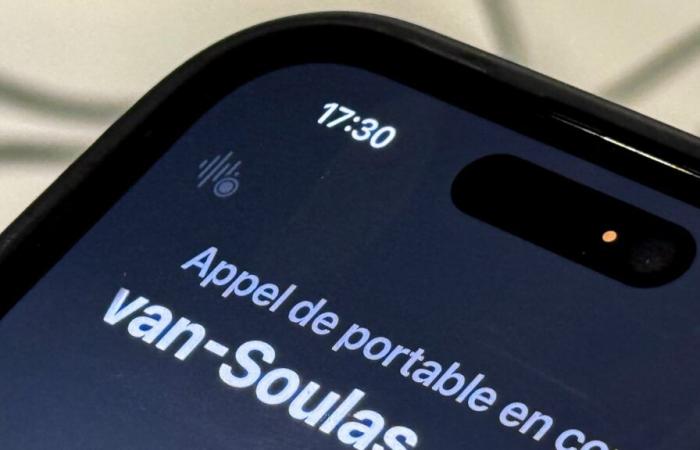 c’est quoi cette nouvelle icône qui apparaît lors des appels