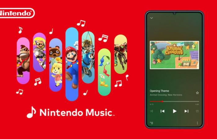 Nintendo Music annoncé pour iOS et Android – diffusion de musique en streaming exclusivement pour les membres Nintendo Switch Online