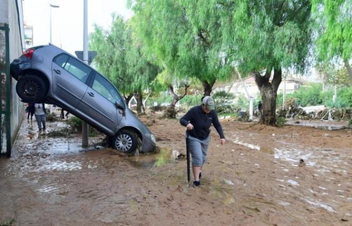 Images terrifiantes d’inondations près de Valence, trois jours de deuil national en Espagne