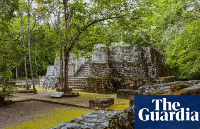 Une cité maya perdue avec des temples, des pyramides et des places découverte au Mexique