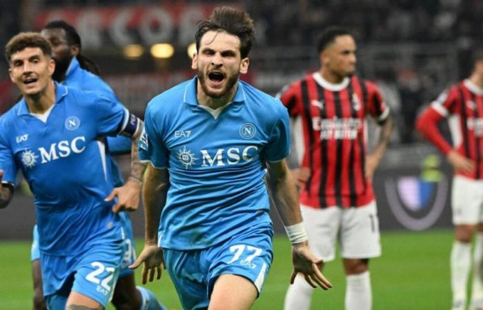 Naples éteint l’AC Milan et s’envole en tête du classement