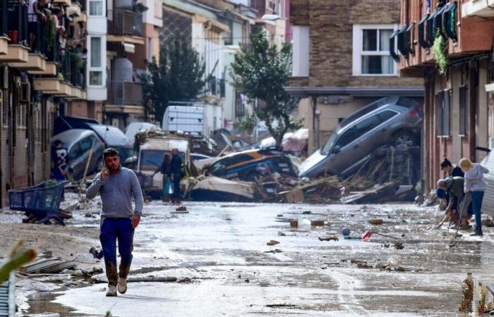 images de la situation dramatique à Valence