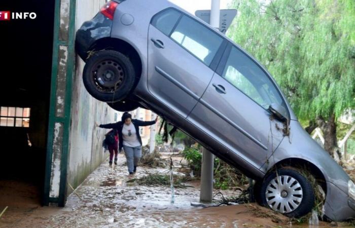 EN IMAGES – Au lendemain d’inondations meurtrières, le sud de l’Espagne dévasté